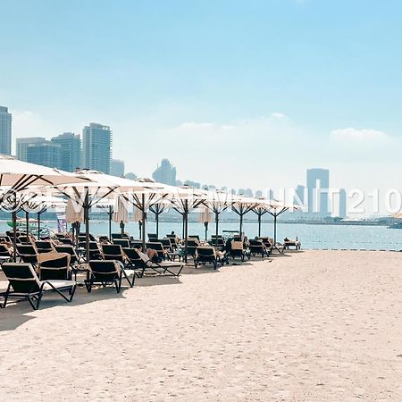 Luxus-Studio Mit Private Beach In Top-Lage, Meerblick & Infinity Pool! Dubaj Zewnętrze zdjęcie