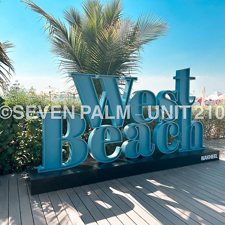 Luxus-Studio Mit Private Beach In Top-Lage, Meerblick & Infinity Pool! Dubaj Zewnętrze zdjęcie