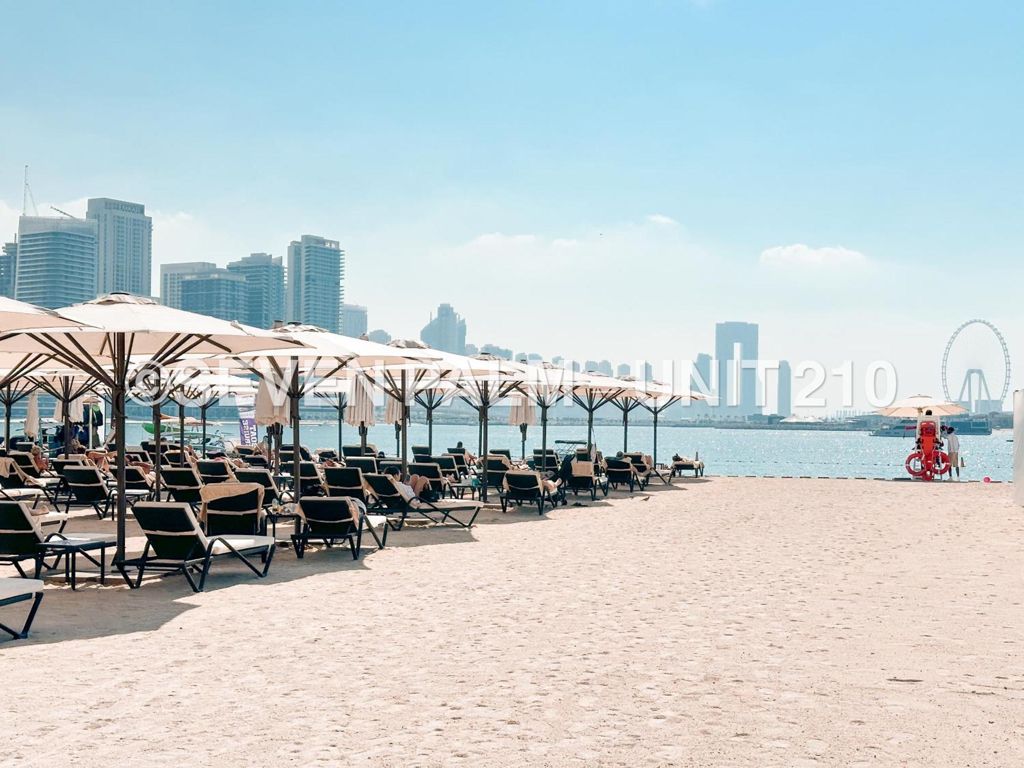 Luxus-Studio Mit Private Beach In Top-Lage, Meerblick & Infinity Pool! Dubaj Zewnętrze zdjęcie