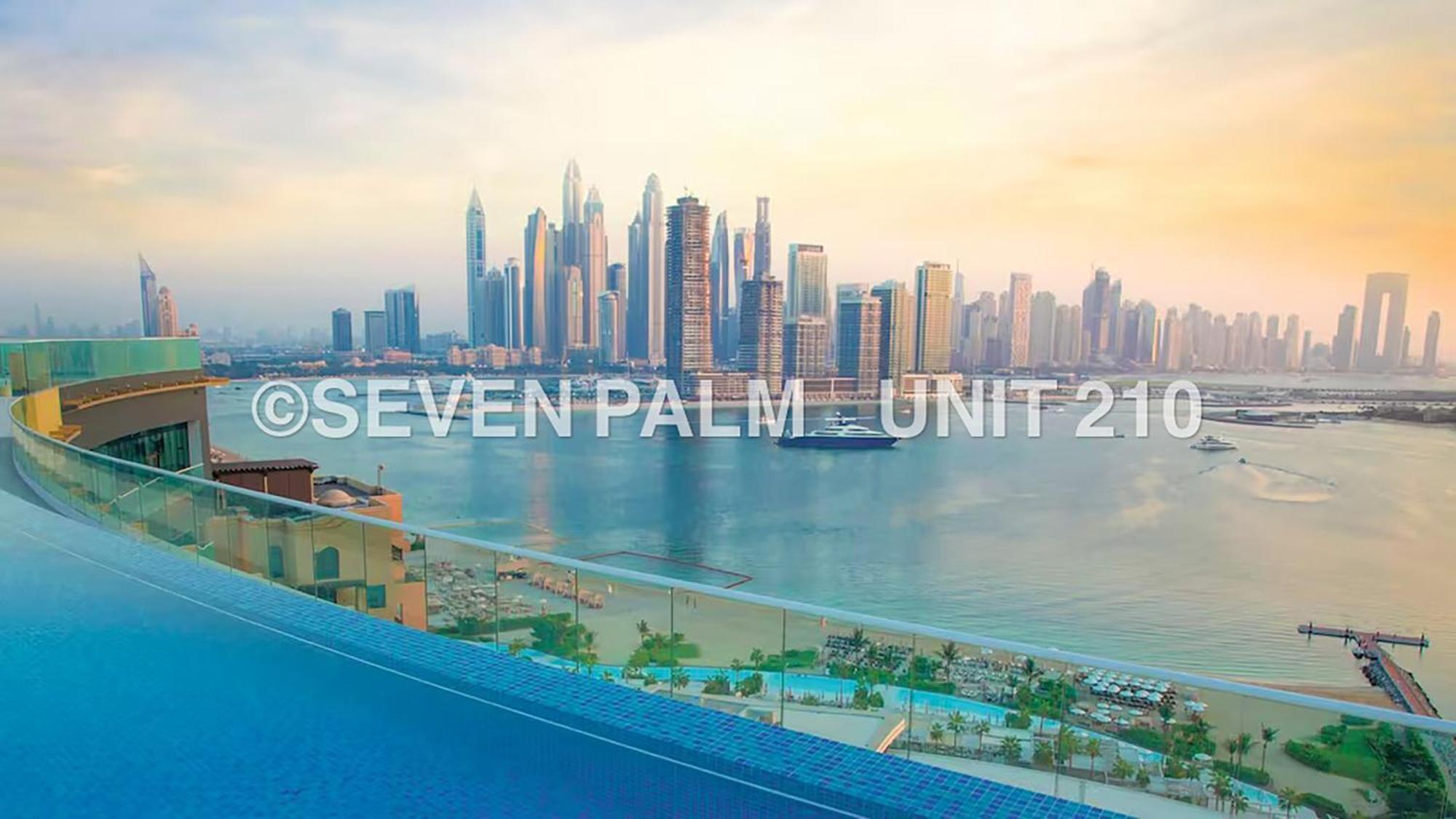 Luxus-Studio Mit Private Beach In Top-Lage, Meerblick & Infinity Pool! Dubaj Zewnętrze zdjęcie